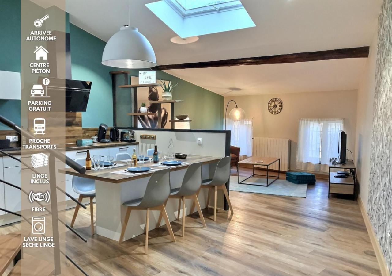 Myzenplace - Duplex 100M2 Cosy, Atypique, Situation Ideale, Parking Μοντελιμάρ Εξωτερικό φωτογραφία